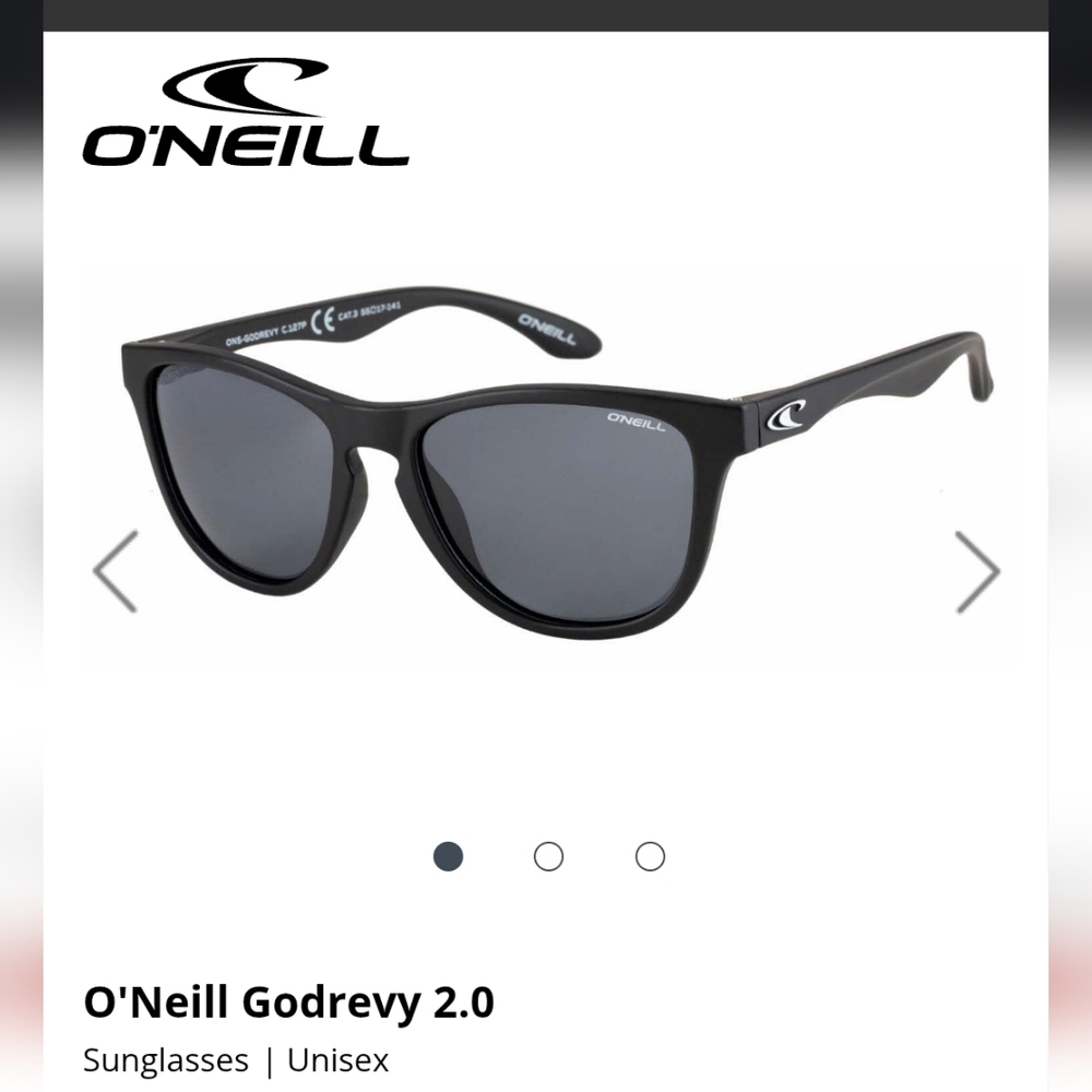 O'Neill Godrevy 2.0 Black Matte C.127P Unisex Sunglasses.   24